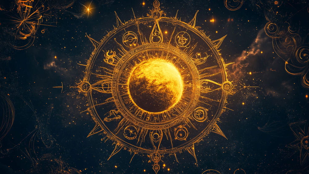 Astrologer reviewing a Vedic birth chart and consultation notes
